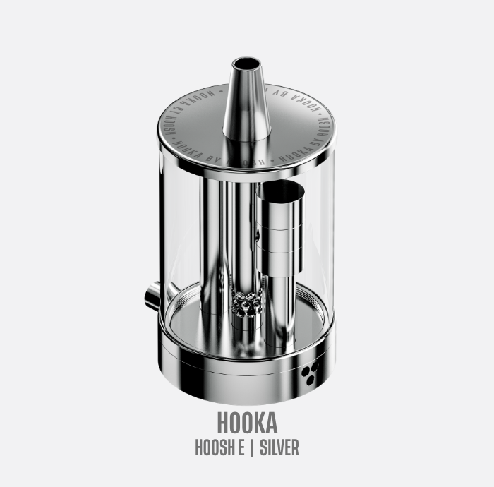 HOOKAH SILVER